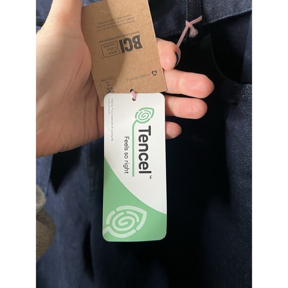 NWT Boden High Rise Tie Waist Jeans Women's Size 33x32 Wide Leg 70's Inspired - Picture 3 of 7